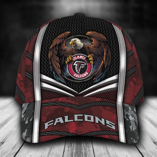 Custom Name NFL Atlanta Falcons Baseball Cap Print