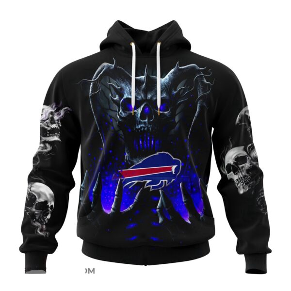 Custom Name NFL Buffalo Bills All Over Print Hoodie Shirt For Fans