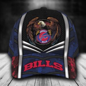 Custom Name NFL Buffalo Bills Baseball Cap Print 1