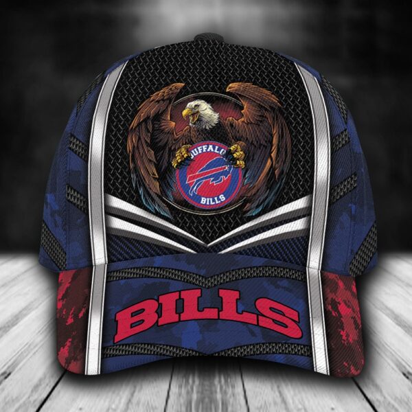 Custom Name NFL Buffalo Bills Baseball Cap Print