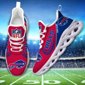 Custom Name NFL Buffalo Bills Sport Max Soul Shoes 2