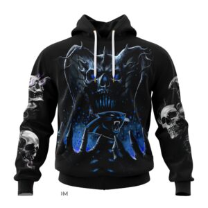 Custom Name NFL Carolina Panthers All Over Print Hoodie Shirt For Fans 1