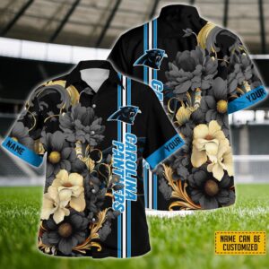 Custom Name NFL Carolina Panthers…