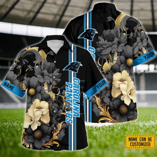 Custom Name NFL Carolina Panthers New Hawaiian Shirt For Fans