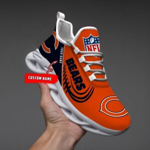 Custom Name NFL Chicago Bears Sport Max Soul Shoes 1