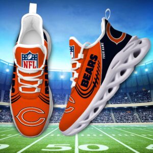 Custom Name NFL Chicago Bears Sport Max Soul Shoes 2