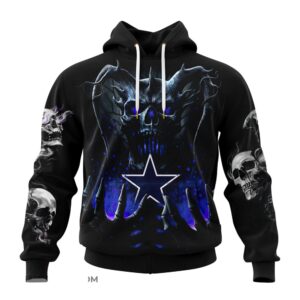 Custom Name NFL Dallas Cowboys All Over Print Hoodie Shirt For Fans