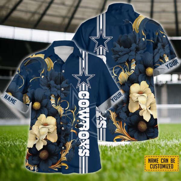 Custom Name NFL Dallas Cowboys New Hawaiian Shirt For Fans