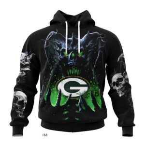 Custom Name NFL Green Bay Packers All Over Print Hoodie Shirt For Fans