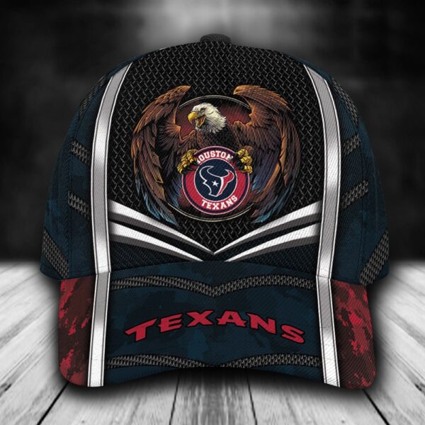 Custom Name NFL Houston Texans Baseball Cap Print