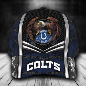 Custom Name NFL Indianapolis Colts Baseball Cap Print 1