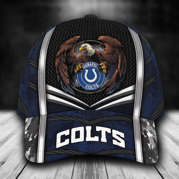 Custom Name NFL Indianapolis Colts Baseball Cap Print