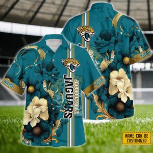 Custom Name NFL Jacksonville Jaguars…