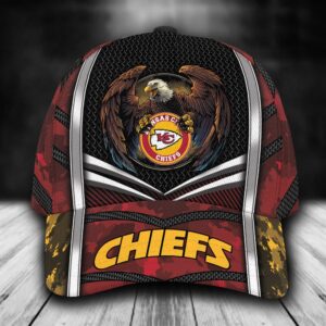 Custom Name NFL Kansas City Chiefs Baseball Cap Print 1