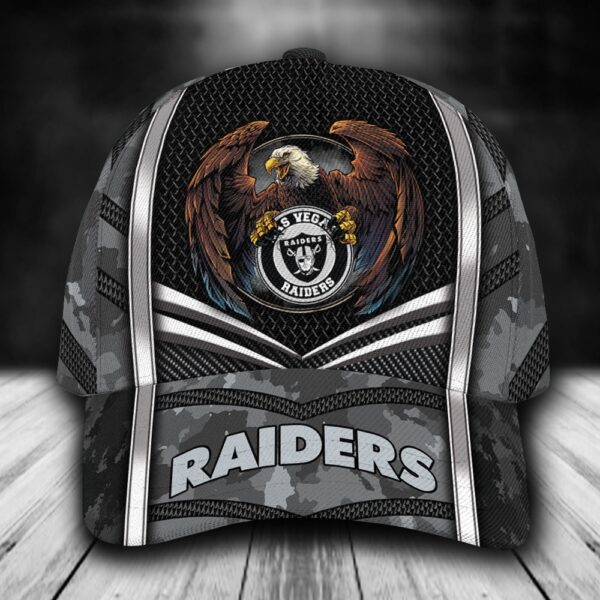 Custom Name NFL Las Vegas Raiders Baseball Cap Print