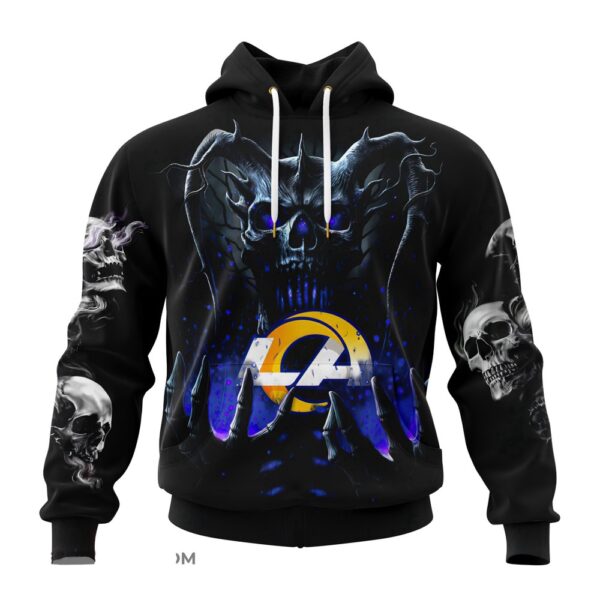 Custom Name NFL Los Angeles Rams All Over Print Hoodie Shirt For Fans