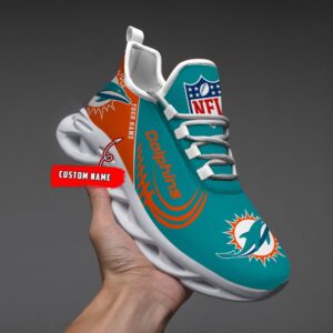 Custom Name NFL Miami Dolphins…