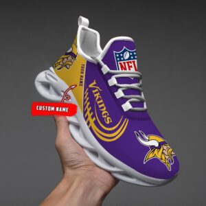 Custom Name NFL Minnesota Vikings…