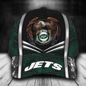 Custom Name NFL New York Jets Baseball Cap Print 1