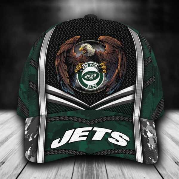 Custom Name NFL New York Jets Baseball Cap Print