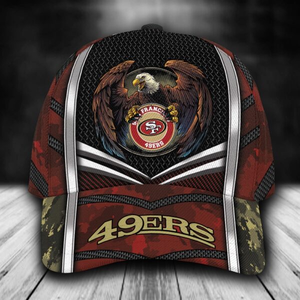 Custom Name NFL San Francisco 49ers Baseball Cap Print