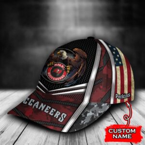 Custom Name NFL Tampa Bay Buccaneers Baseball Cap Print 3