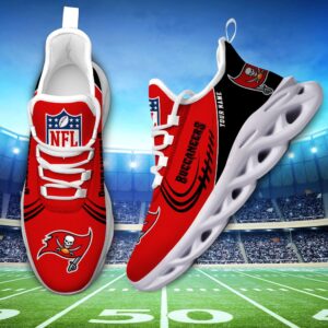 Custom Name NFL Tampa Bay Buccaneers Sport Max Soul Shoes 2