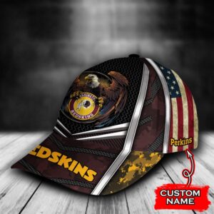 Custom Name NFL Washington Commanders Baseball Cap Print 3