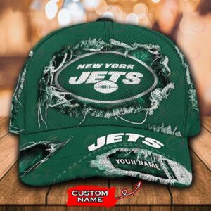 Custom Name New York Jets NFL Baseball Classic Cap 1