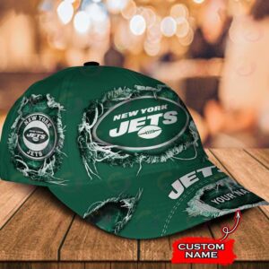 Custom Name New York Jets NFL Baseball Classic Cap 2