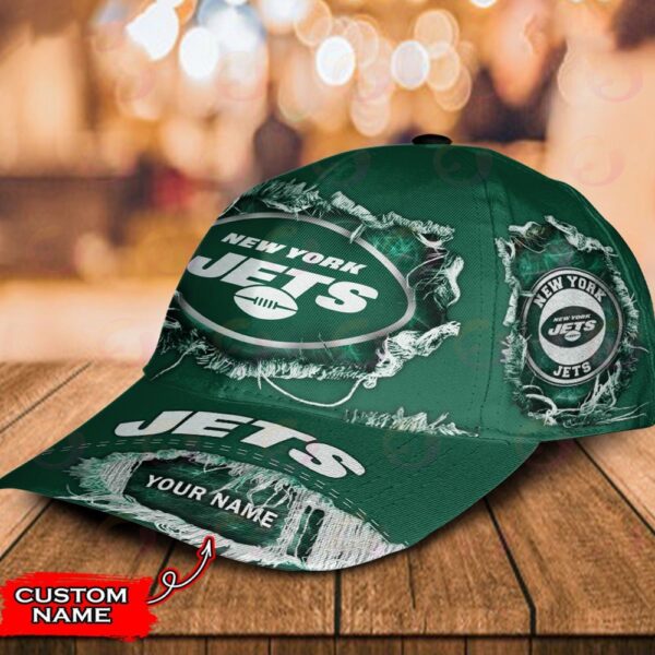 Custom Name New York Jets NFL Baseball Classic Cap