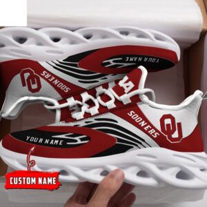 Custom Name Oklahoma Sooners Red…