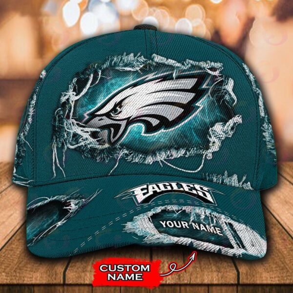 Custom Name Philadelphia Eagles NFL Baseball Classic Cap