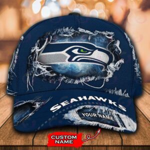 Custom Name Seattle Seahawks NFL…