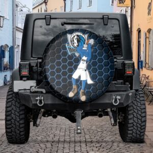 Dallas Mavericks NBA Mascot Spare Tire Cover Gift For Campers