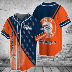 Denver Broncos NFL Baseball Jersey…