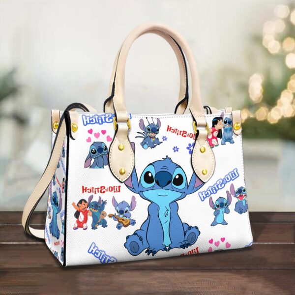 Disney Lilo And Stitch Women Leather Handbag