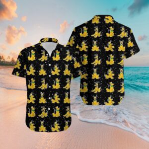 Disney Pluto Dog Pattern Hawaiian Shirts