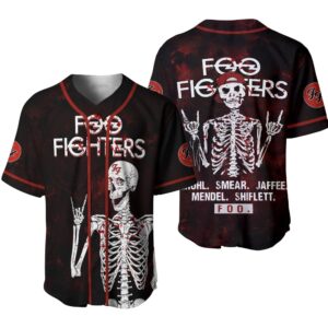 Fooo Fighter Rock Band Baseball…