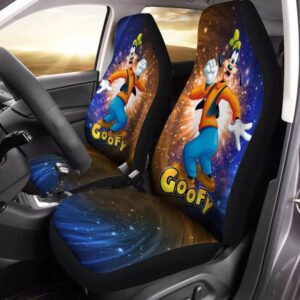 Funny Cartoon  Goofy Car Seat Covers Print