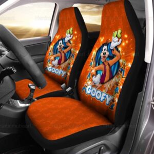 Goofy Dog Cartoon Car Seat…