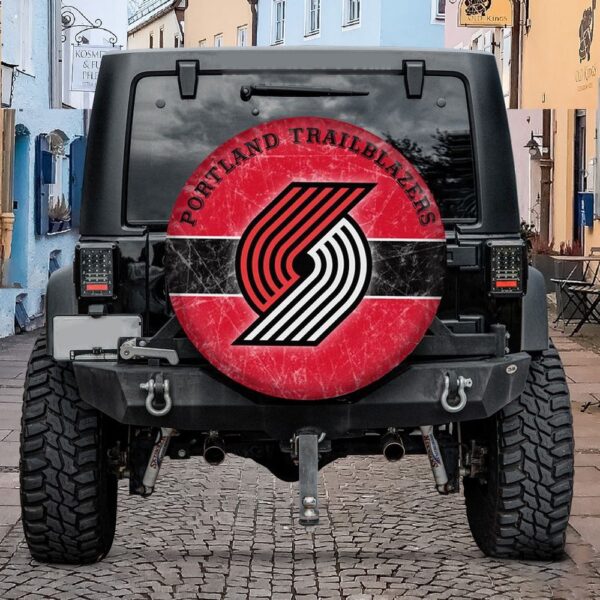 HOT Portland Trail Blazers NBA Spare Tire Cover Gift For Campers