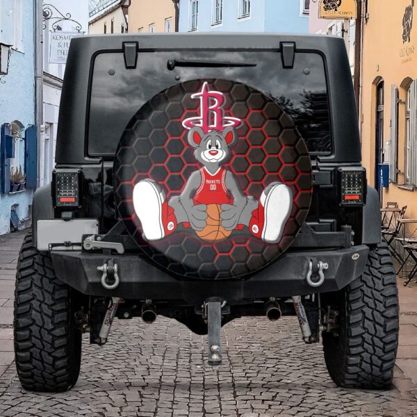 Houston Rockets NBA Mascot Spare Tire Cover Gift For Campers