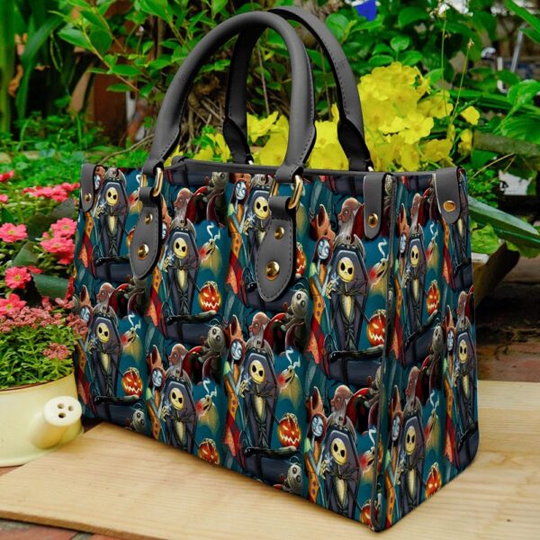 Jack Skellington 3D Women Leather Handbag Print