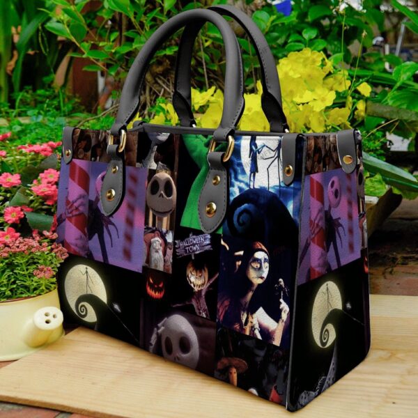 Jack Skellington Movie Women 3D Leather Handbag Printed