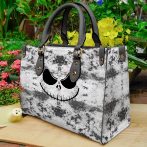 Jack Skellington Women 3DLeather Handbag