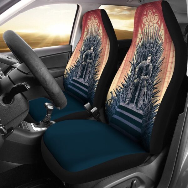 King John Snow Game Of Thrones Car Seat Cover Gift For Campers