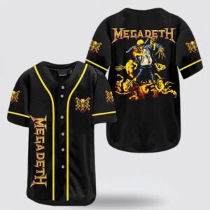 Megadeth Rock Band Music Baseball…