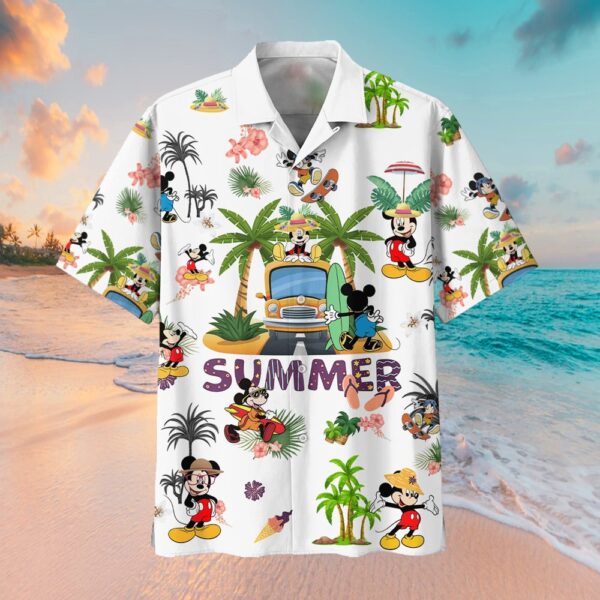 Mickey Mouse Summertime Hawaiian Shirt