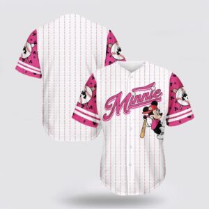 Minnie Cartoon Movie Baseball Jersey…